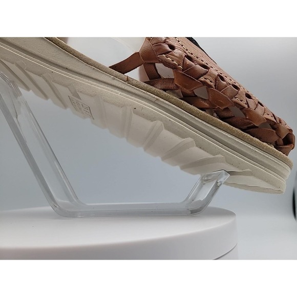 Sandals Women's Huarache Artesanías- Butterfly Embroidery Sandals Size 6 - NEW - Picture 13 of 16